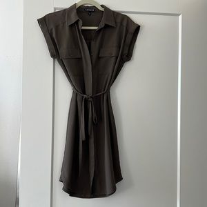 Express Utility Brown Dress size xs petite